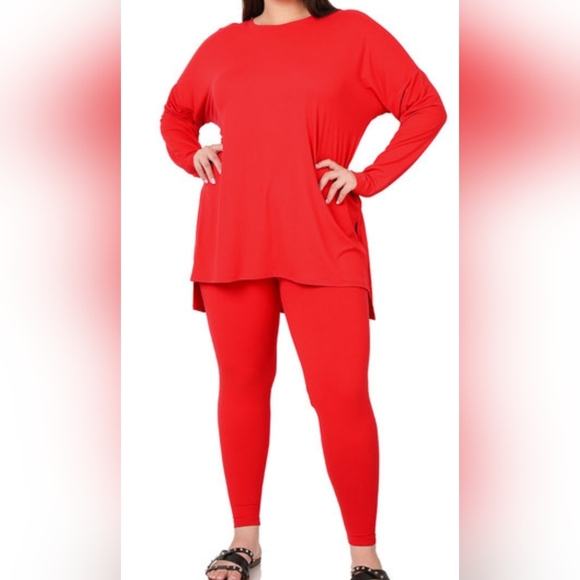 Red Just Chill Set - Picture 1 of 4